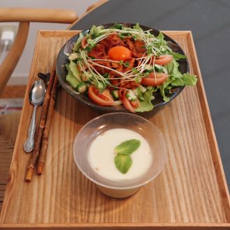 ヘルシー＆がっつりな焼き肉サラダうどん、二層の紅茶のババロア（2025年4/25（金）放送）