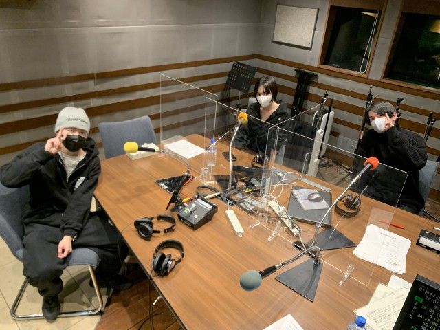 Mikakoさん（FAKY）、小見山直人さん（lol）、西本茉生さん（GENIC）がお送りしました！