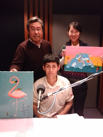 ゲストはアフリカンペイントアーティストのSHOGENさん