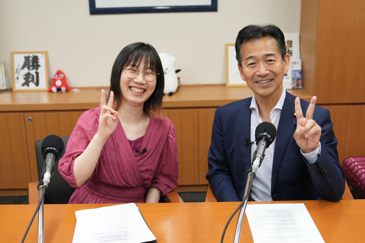 #21「2025年6月、ゲストは公明党所属の衆議院議員 岡本三成さん」