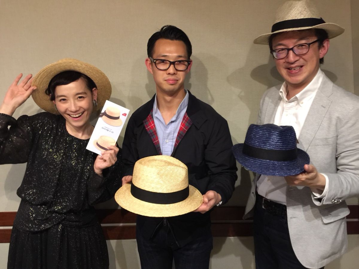 一本の糸が繋ぐ、カワイイ「麦わら帽子」の今！！