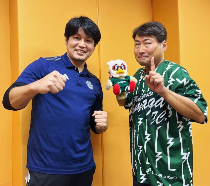 2025年10月16日　ゲストは元山雅選手で喫茶山雅 店舗マネージャーの阿部琢久哉さん！