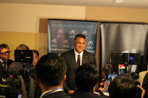 ラグビーW杯組み合わせ抽選会の前夜祭の巻