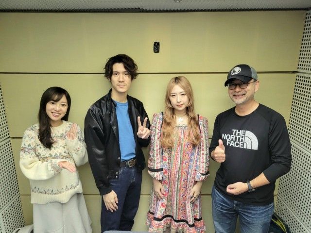 11/29(水)9:40～『GLIM SPANKY』ゲスト☆