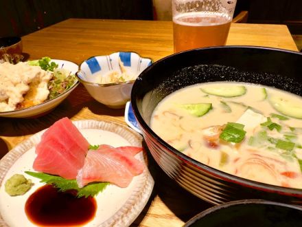 夏にぴったり!宮崎の郷土料理「冷や汁定食」（新宿）