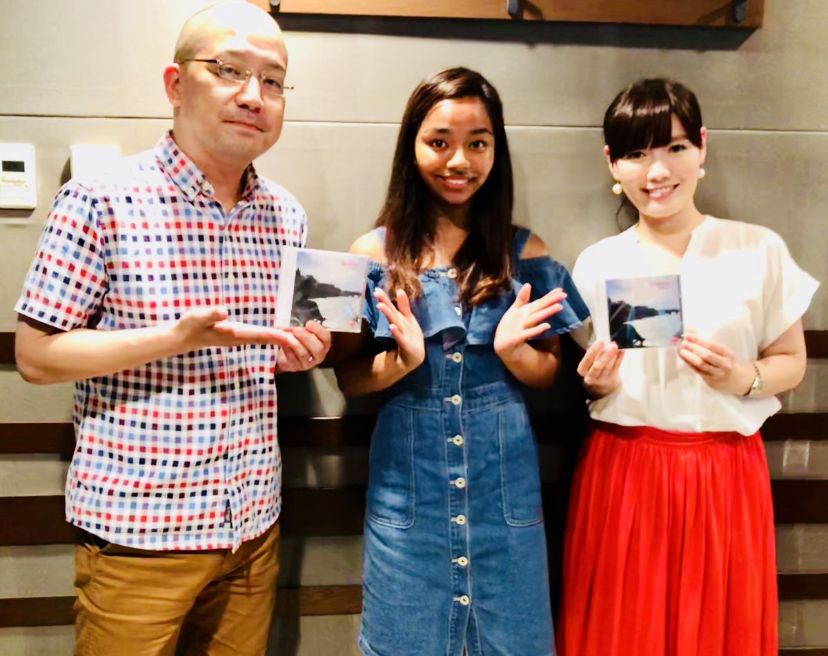 2018年7月22日一之輔のそこが知りたい　ゲストにクラシカル・クロスオーバーシンガーのRumeenaさんをお迎え！