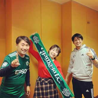 ゲストは元選手で喫茶山雅の店舗マネージャー阿部琢久哉 さん！