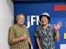 ガダルカナル・タカさんと、ダンカンさんの話を盗み聞き・・・