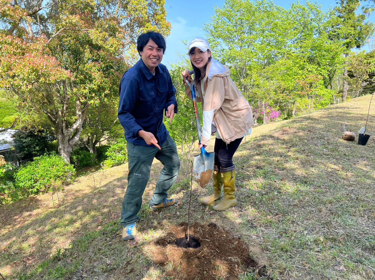 【#4_最初の植樹～秋の収穫を目指して！】～Sato Note