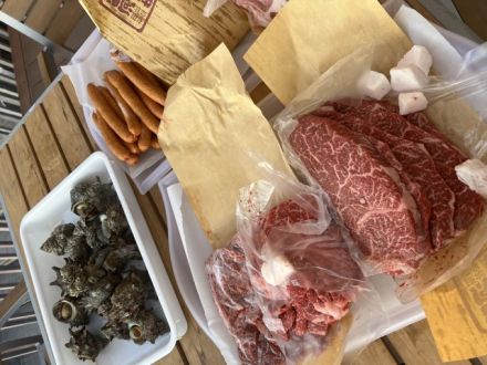 りょーつのいただき！肉！