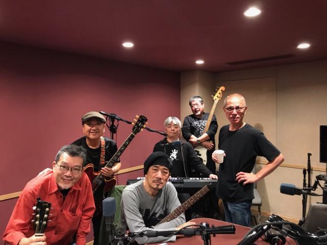 宇崎竜童・野本有流＆御堂筋ブルースバンドがスタジオ生演奏
