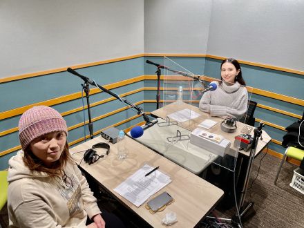 ＜声で占いをする"声占い千恵子"さんを迎えてのトーク！＞