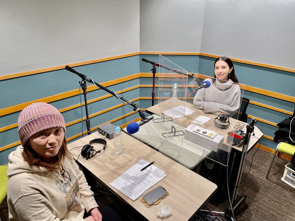 ＜声で占いをする"声占い千恵子"さんを迎えてのトーク！＞