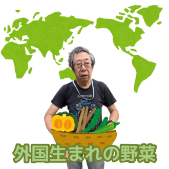 外国生まれの野菜