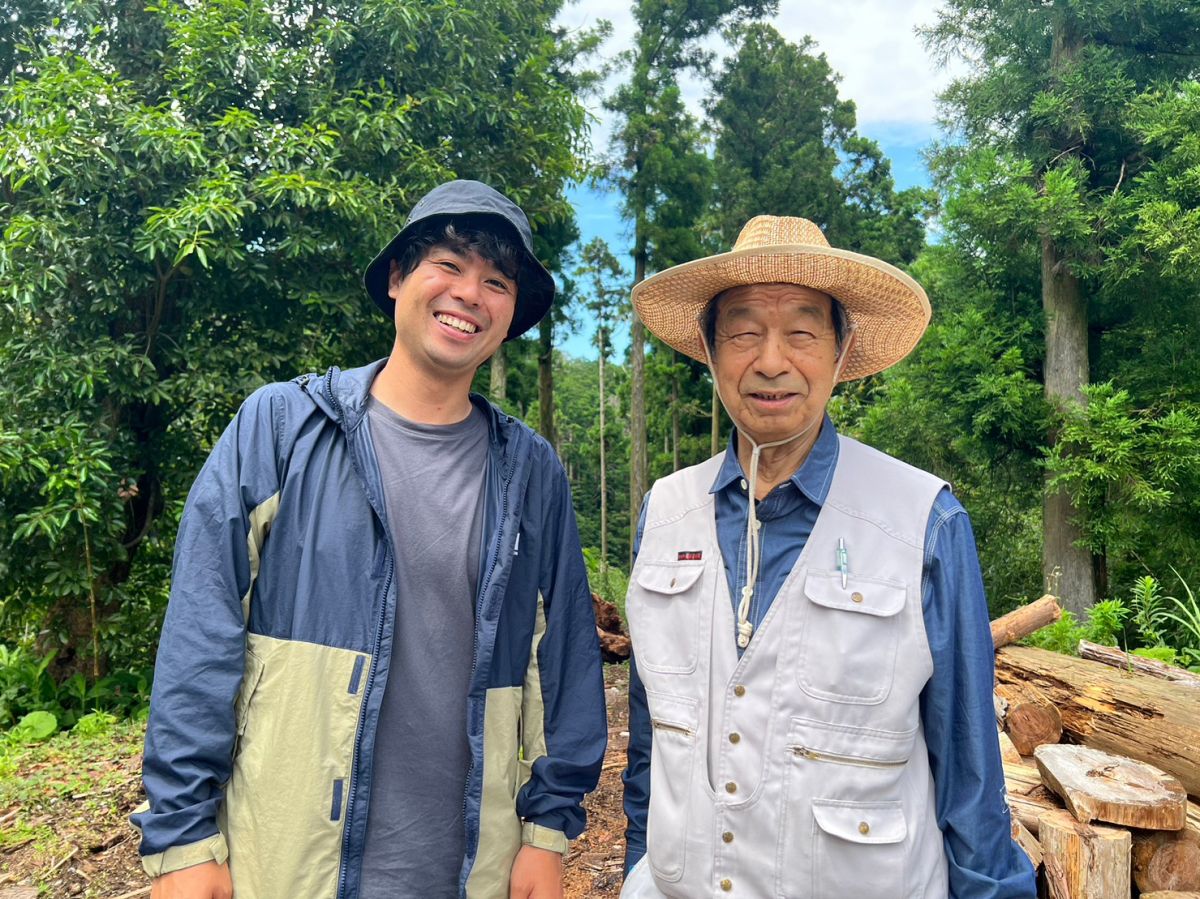 【＃１３　出張ZEROベース！～とある林道で森づくりの先輩と対談！】～Sato Note