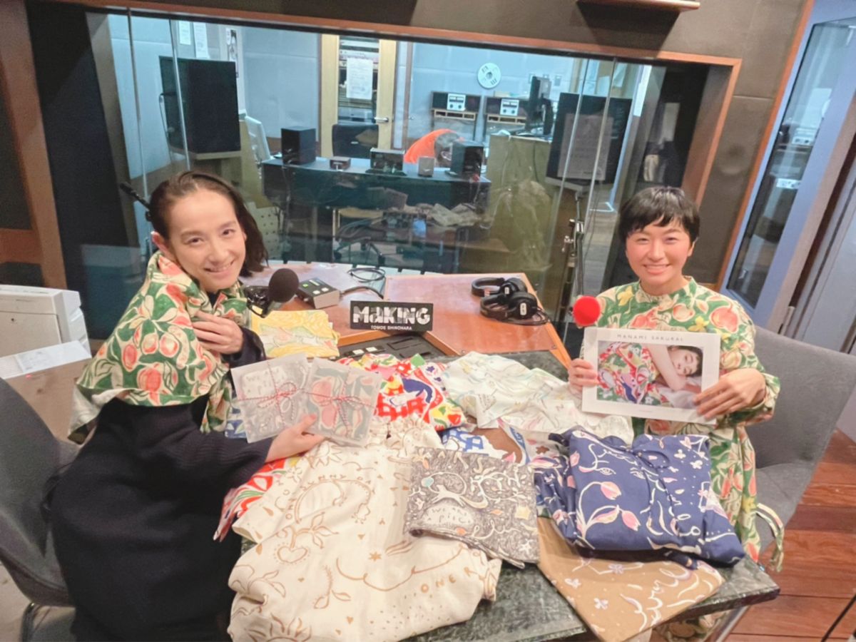 大人が着たいカラフルな服を心がけて作っていらっしゃいます！【ゲスト：櫻井マナミさん】