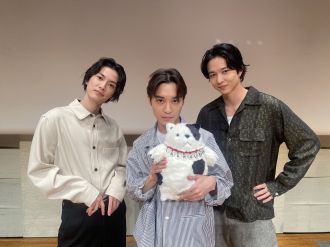 松岡広大・渡邊圭祐・鈴木仁　3人が再び公開録音に登場！公開中の映画「八犬伝」ここだけトーク　　　