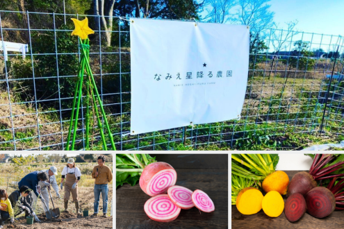 コミュニティ実験農場「なみえ星降る農園」（福島・浪江町）