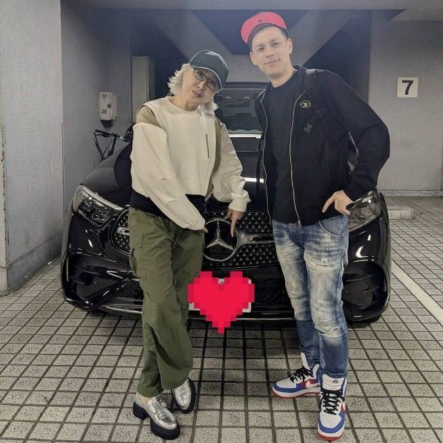 ドグマさんのメルセデスは光輝いていました！