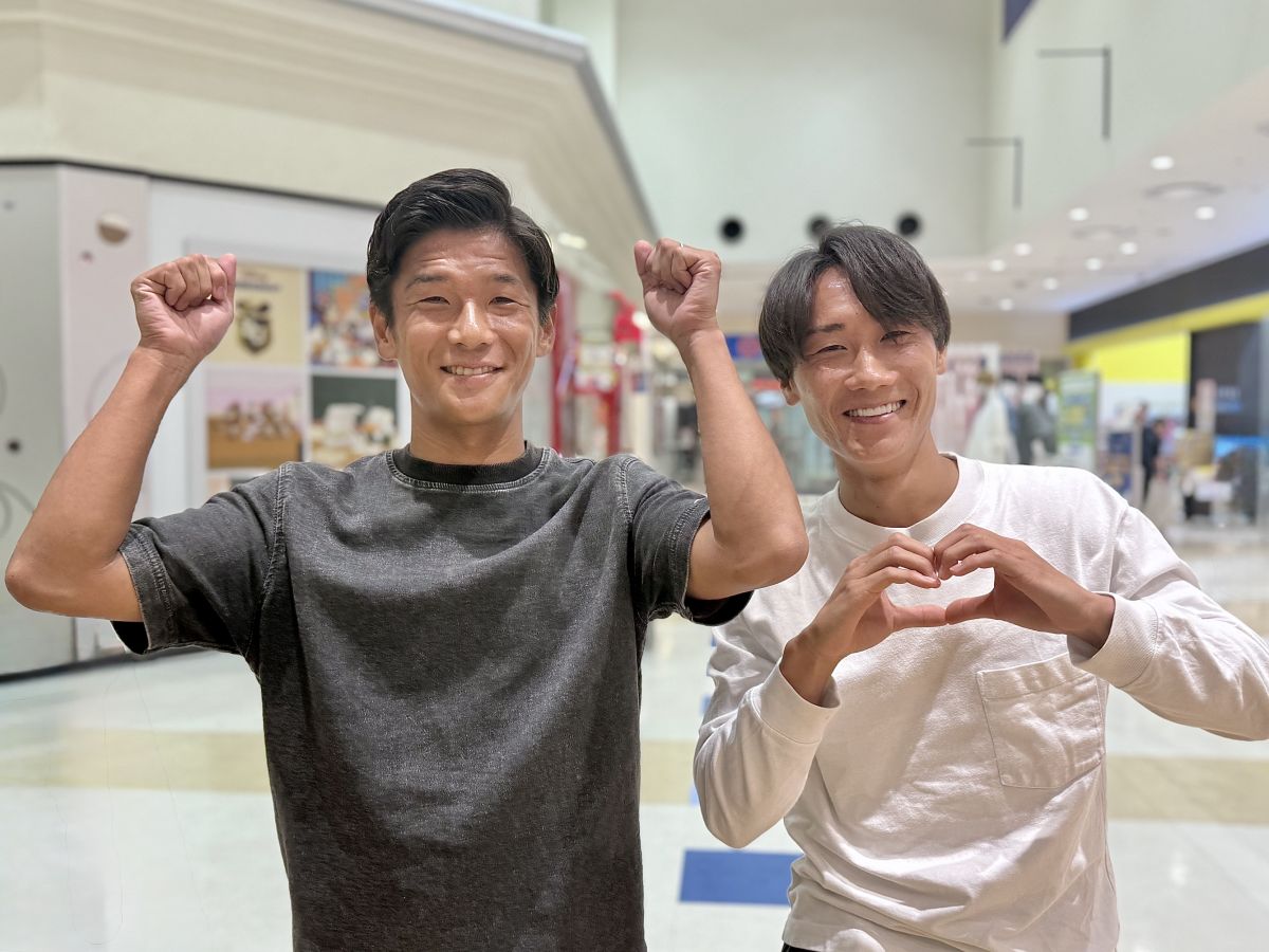 MF6 福田晃斗 選手、MF22 文 仁柱 選手 【２本目】　　