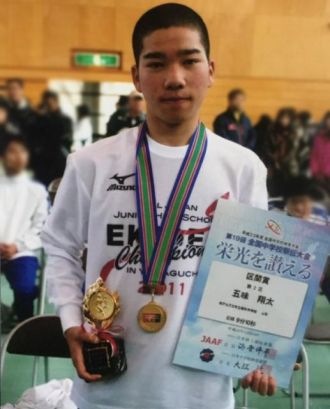 6月のアスリートママは、パラ陸上五味翔太選手のお父様、五味晃さん