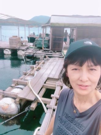 djmapi、愛犬のお骨から生まれた世界に一つだけの真珠「虹の守珠」に会いに行く。