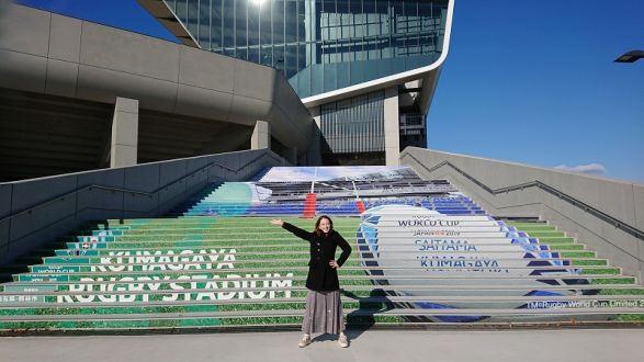 ラグビーワールドカップ開催都市　熊谷のラグビー熱をドキンがチェック！