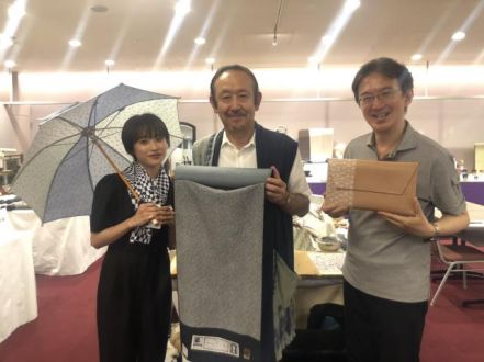 「歌舞伎と手仕事」レポート②【ゲスト：富田染工芸　富田篤さん・高橋工房　高橋由貴子さん】