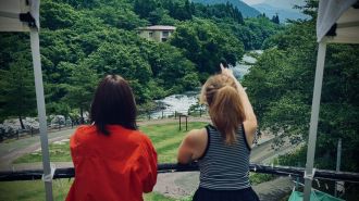 6/21(土) サタナビ in 胎内市 アフタートーク 上村知世＆佐藤愛