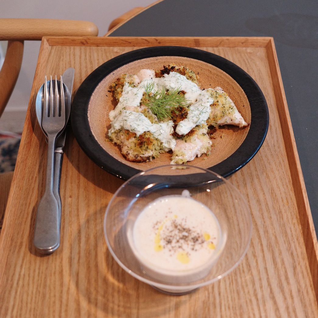  鶏ムネ肉のパン粉焼き♪ディルソース、桃の冷製スープ（2024年8/9（金）放送）