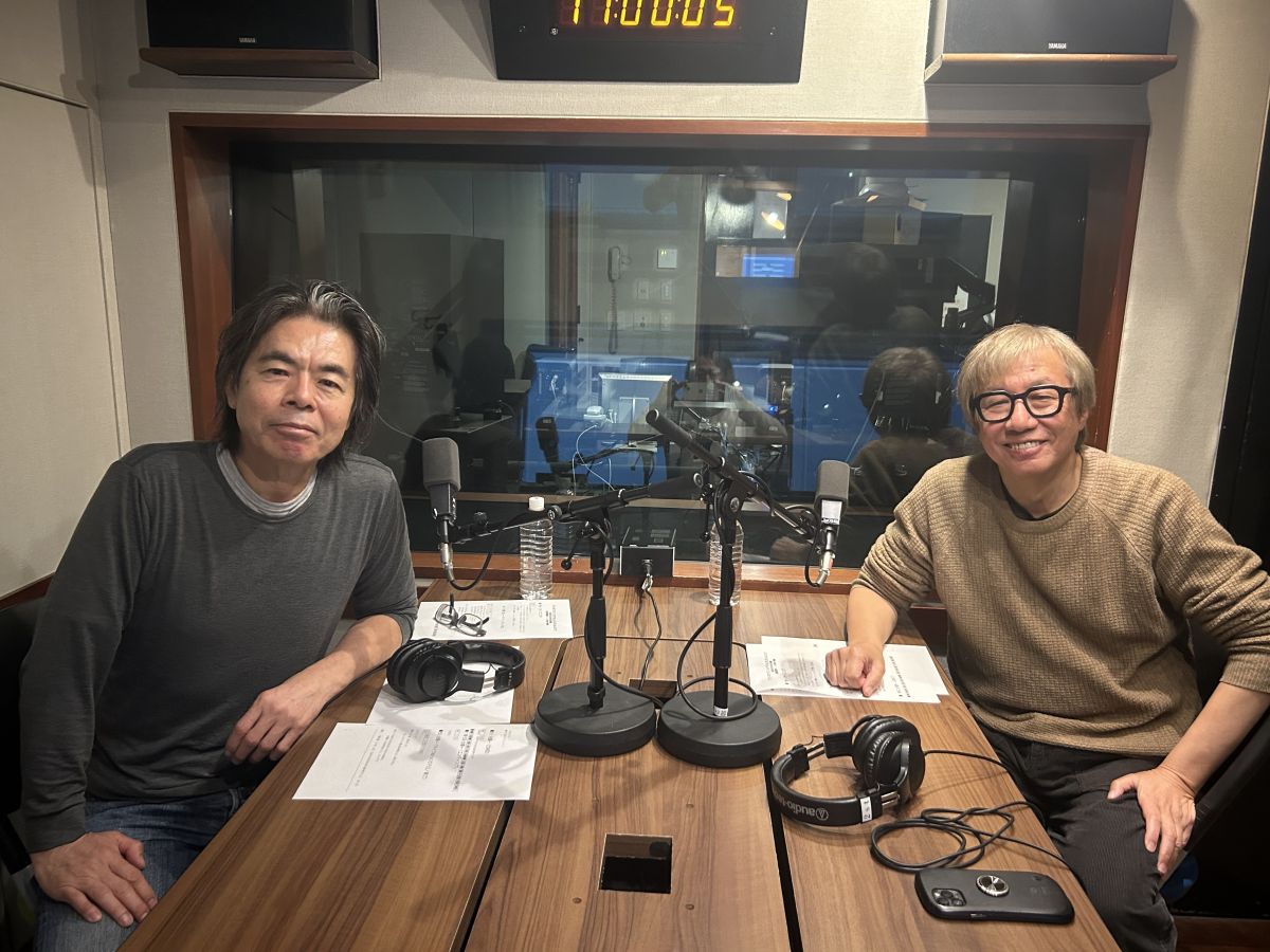 木曜日の常連客 日比野克彦さんと漫画家 しりあがり寿さんの話を盗み聞き...多摩美時代の同級生トークをお聞き逃しなく！