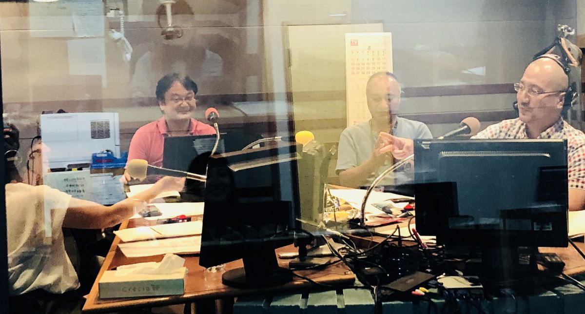 2018年8月5日週刊サンフリ大衆EX　放送の振り返り＆来週のテーマ会議！新しく女性ミキサーが仲間入り！＆まいまいは、銭形平次はどうでもいいらしい。