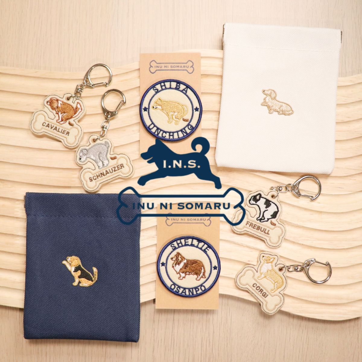 “犬好きによる犬好きのための刺繍屋”「INU NI SOMARU」山本海斗さん、かなつゆなさん【ふるステ】