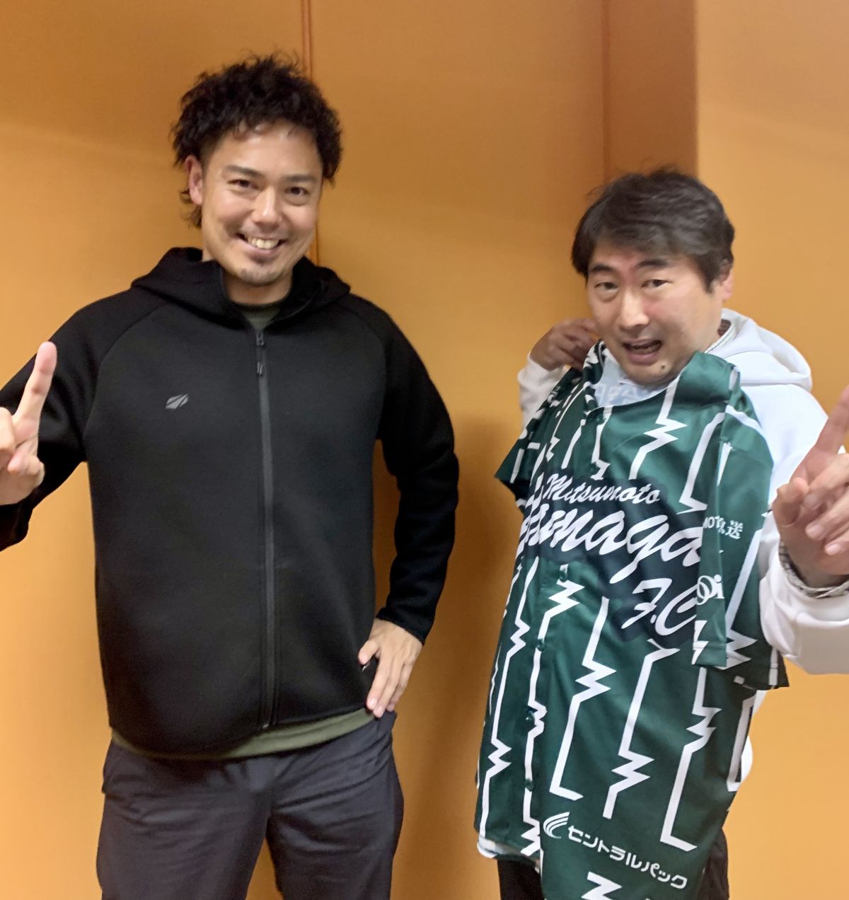 スタジオゲストは松本山雅FCの片山真人さん！