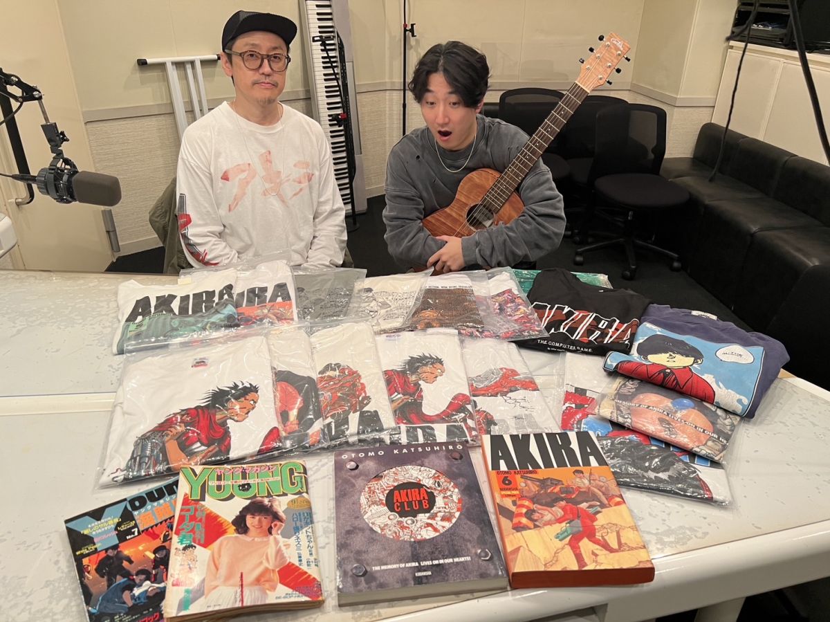 ＜前回に引き続き、スタイリスト/衣装デザイナー、そしてAKIRA Tシャツの収集家の高橋毅さんをお迎えしました！＞