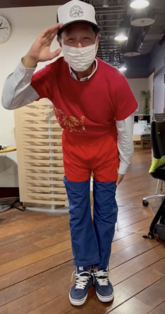 赤還暦おじさん