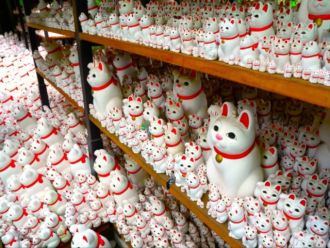 たくさん並んでます