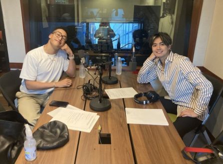 涼太×メンディー　子供たちに大人気のランプの魔人メンディーと、まだまだ波に聴いてほしい涼太の２人のコンビ名は「メンヨセ」です。