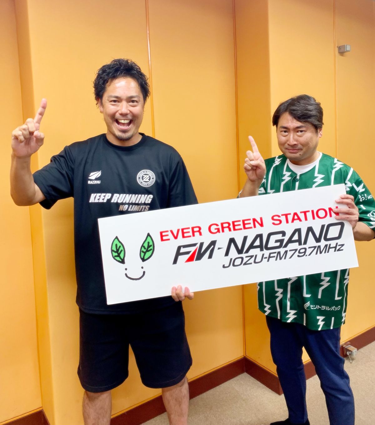 2026年8月6日 ゲストは、元山雅選手で クラブプロモーション担当の片山真人さん
