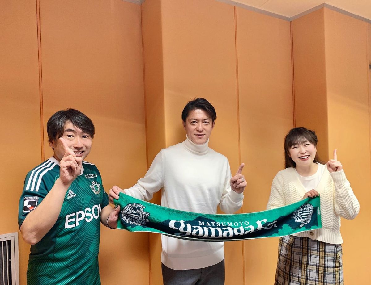 田中隼磨 さんがスタジオに登場！！