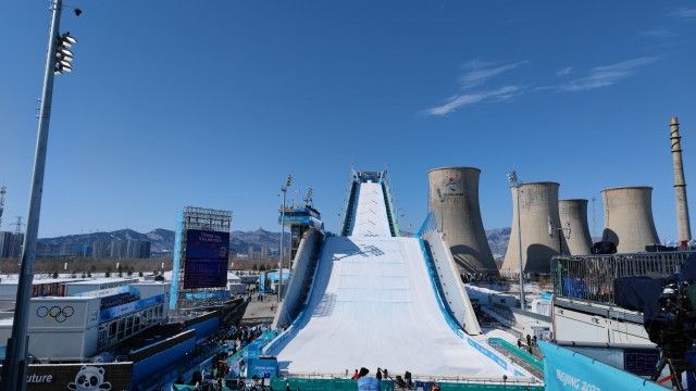 ビッグエア会場！