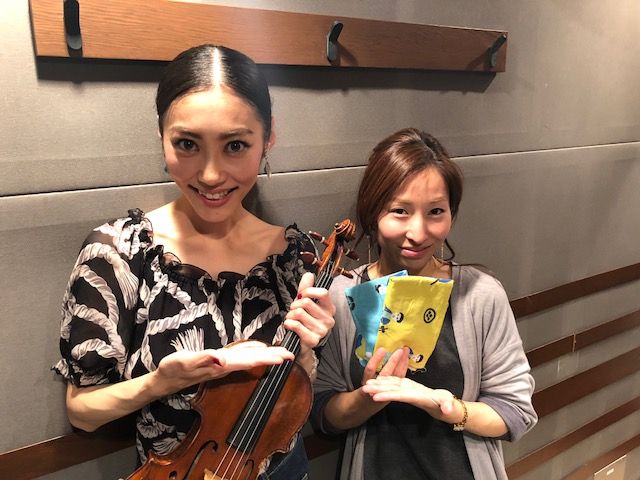 ヴァイオリニストの末延麻裕子さん！