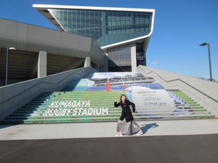ラグビーワールドカップ開催都市　熊谷のラグビー熱をドキンがチェック！