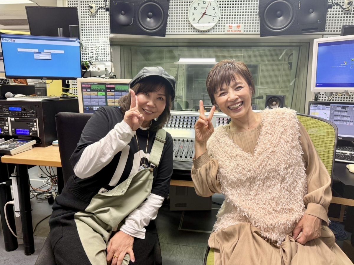 榊原郁恵さんと小川菜摘さんの話を盗み聞き・・・