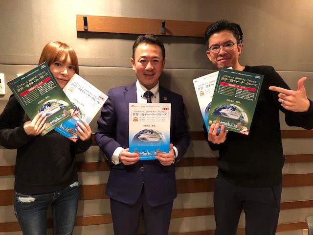 火曜日は、JTBの世界一周チャータークルーズツアー♪♪