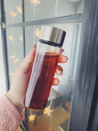 ラジオでインスタは、水筒！