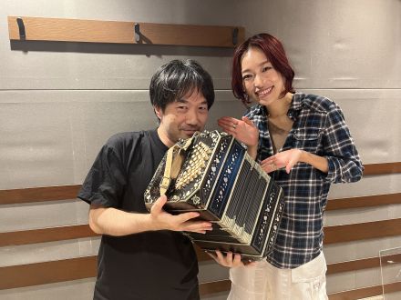 9/25(月)　ゲスト：バンドネオン奏者 小松亮太さん！