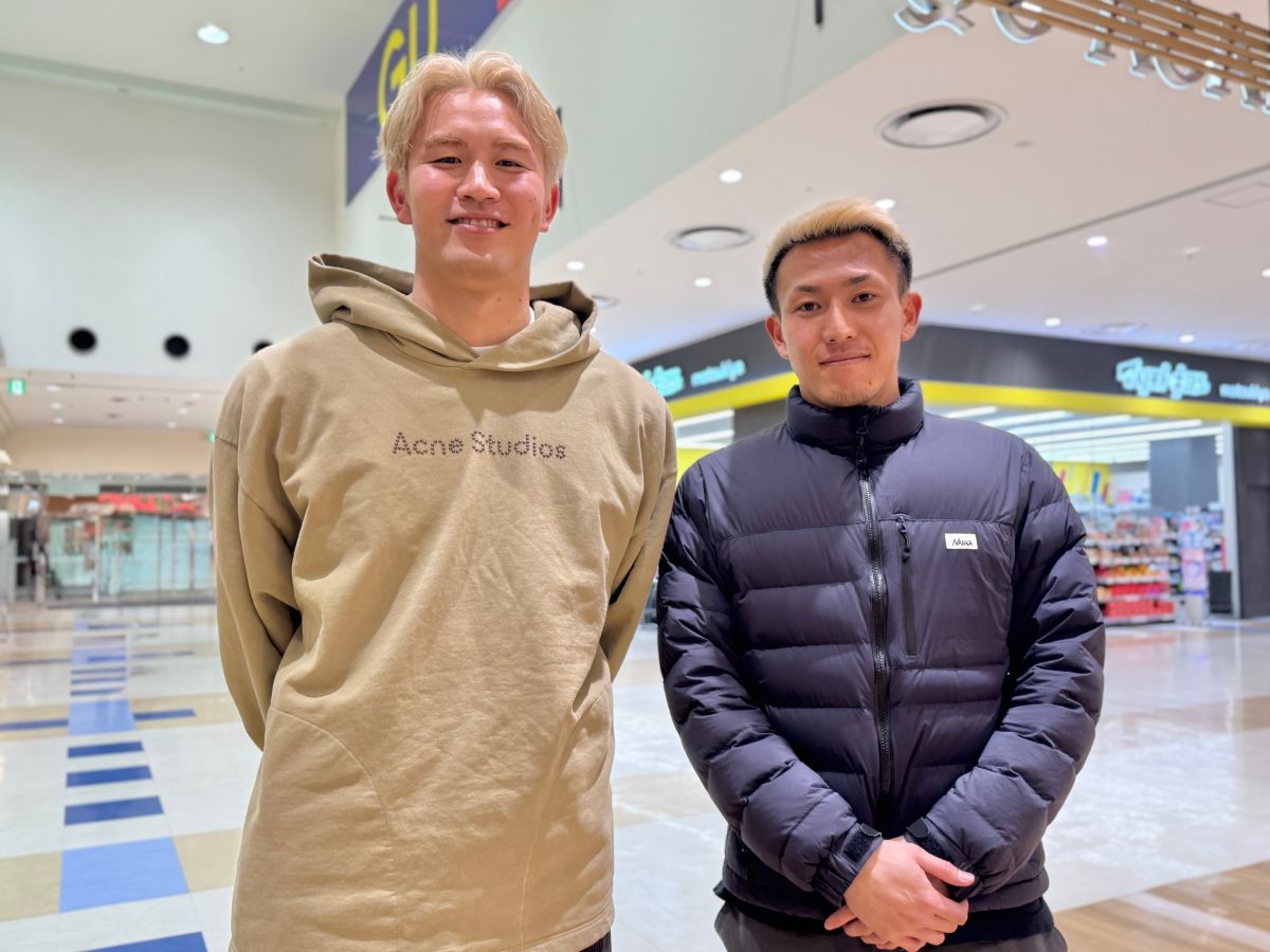 GK1 茂木 秀 選手、FW11 佐々木 快 選手 【２週目】