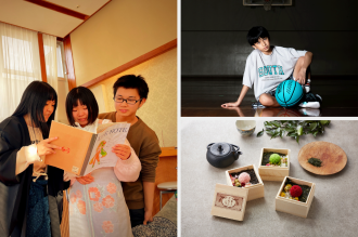 若者と高齢者の交流の場「Caféむすびめ」 / 中学生が作るサトウキビ由来のTシャツ / 廃棄予定のお茶をプリザーブドフラワーに