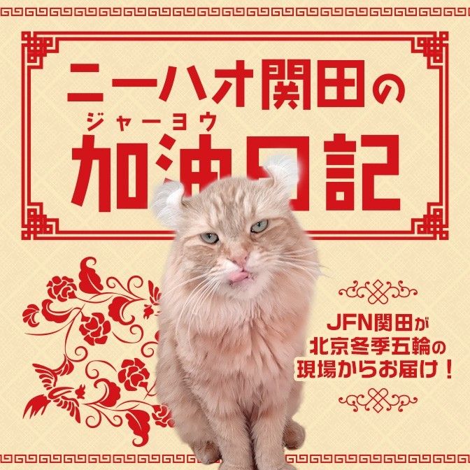 ニーハオ関田の加油（ジャーヨウ）日記